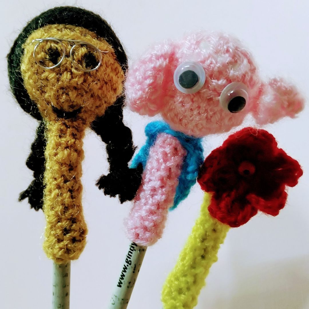 Crochet Pencil Tops