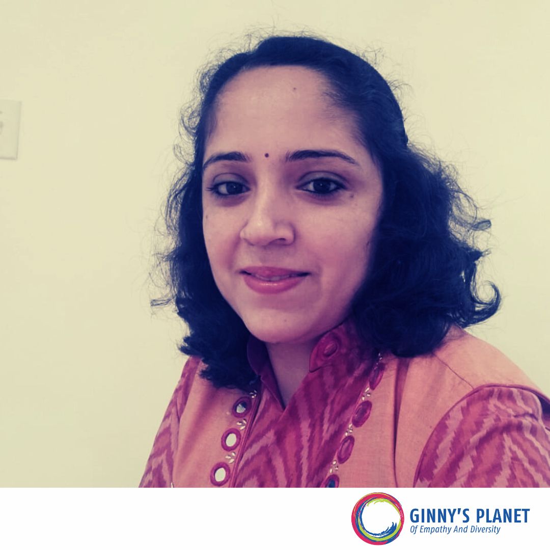 Dr. Jyotika Taneja- Speaker of Ginny's Planet. Learn Empathy, Diversity and Disability