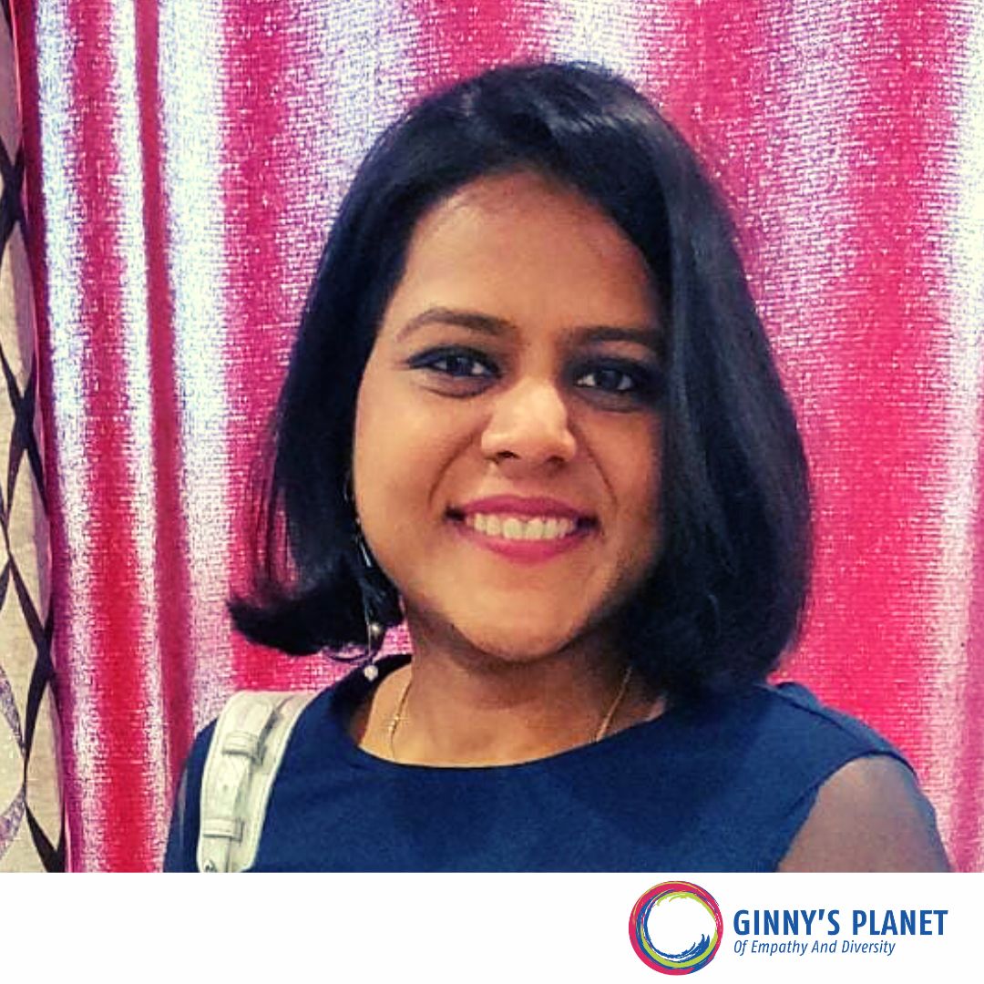 Raadhika Gupta- Speaker of Ginny's Planet. Learn Empathy, Diversity and Disability