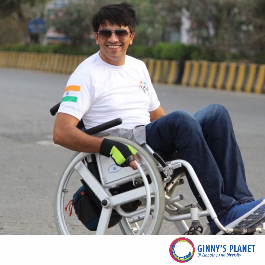 Abhai Pratab Singh- Speaker of Ginny's Planet. Learn Empathy, Diversity and Disability