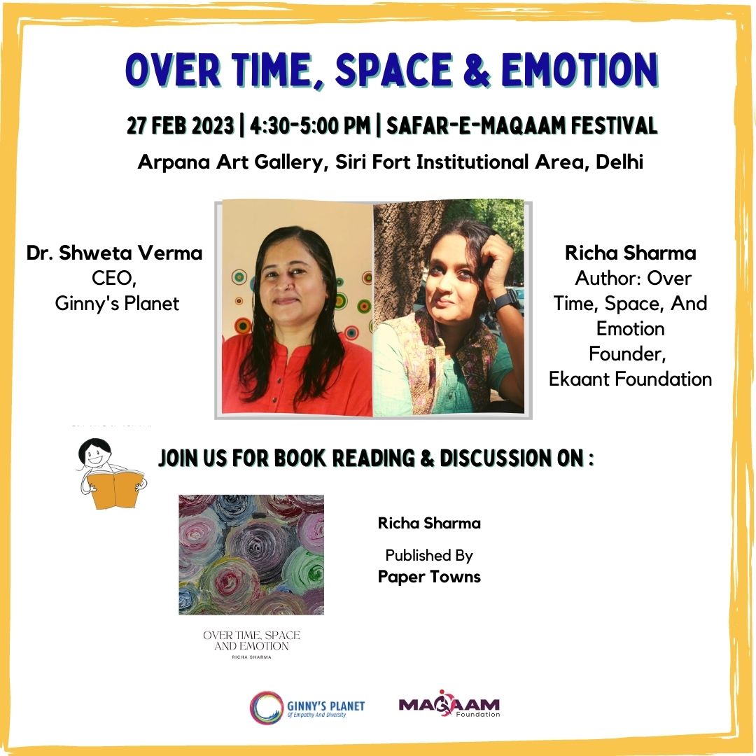 Book discussion on -Over time, space & emotion