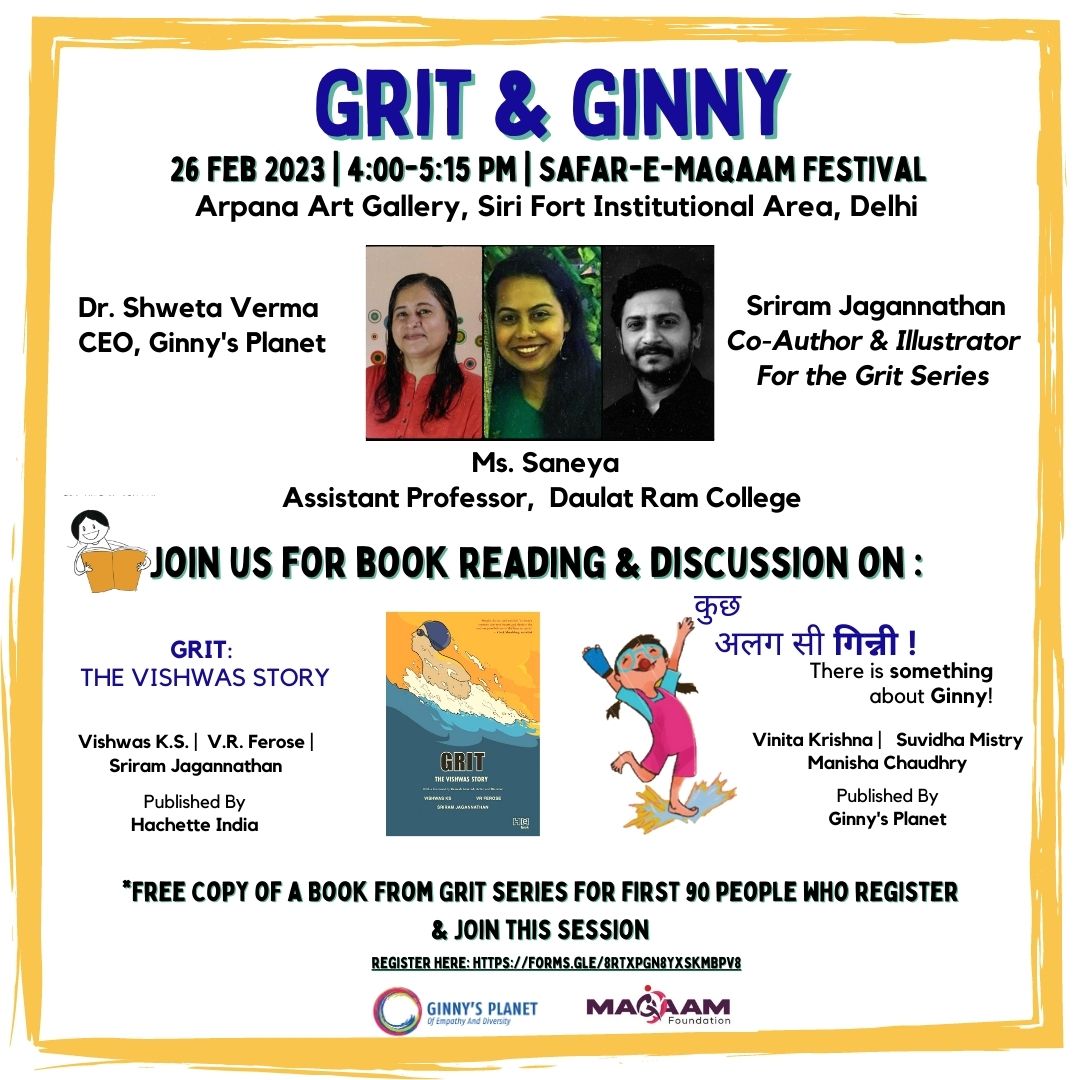 Grit & Ginny book discussion on 26 feb at 4 pm 