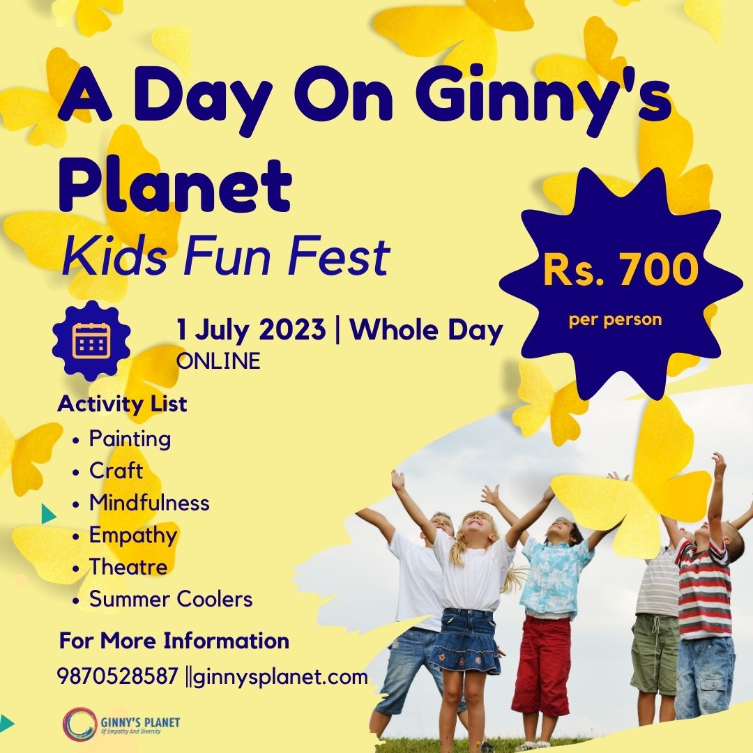 a day on ginny's planet- children's activities